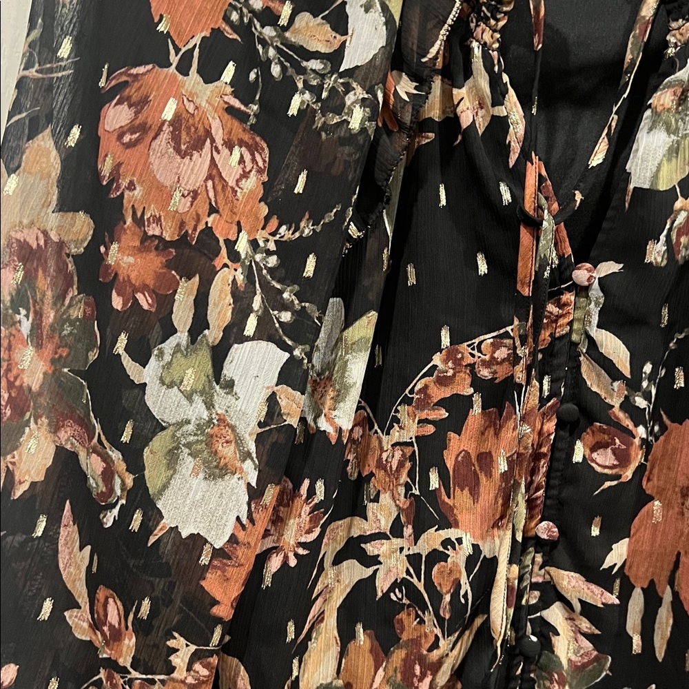 Haver & Blair floral women’s blouse - Picture 3 of 10